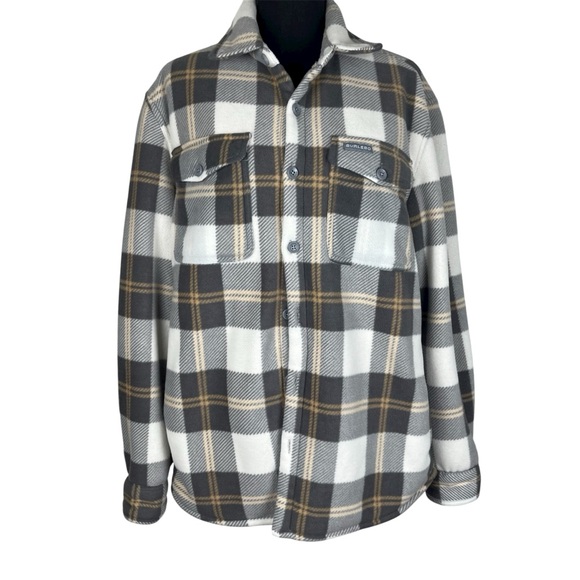 Burlebo Shacket – Coyote Plaid - Size M - Picture 1 of 9